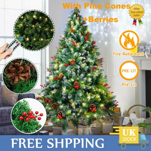 7ft bushy christmas - bushy,