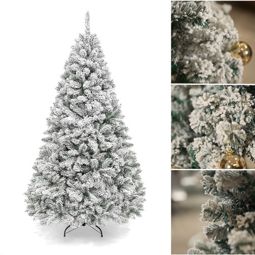 Snow flocked christmas - flocked,
