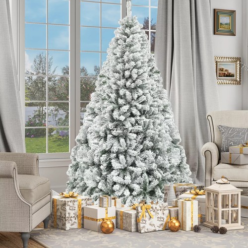 Luxury snow flocked christmas - snow,