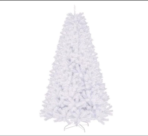 7ft white artificial - artificial, christmas