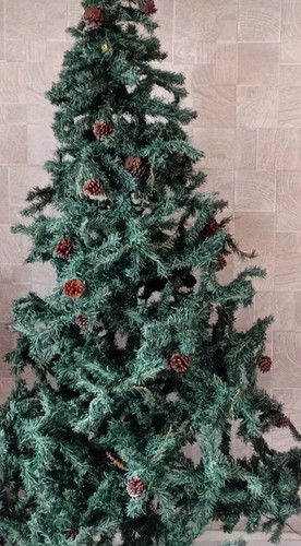 7ft artificial green - green, christmas