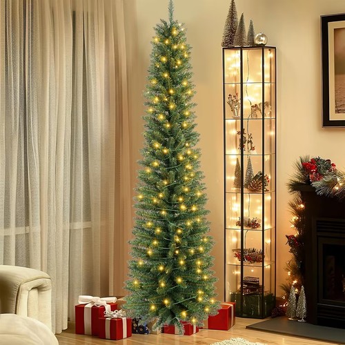 Pencil christmas tree - pencil, slim