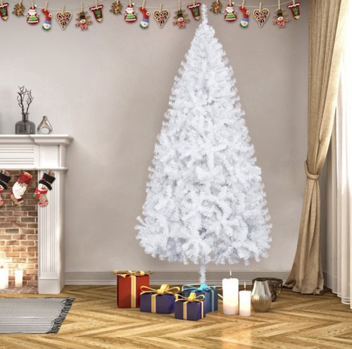 Snow flocked christmas tree - flocked,