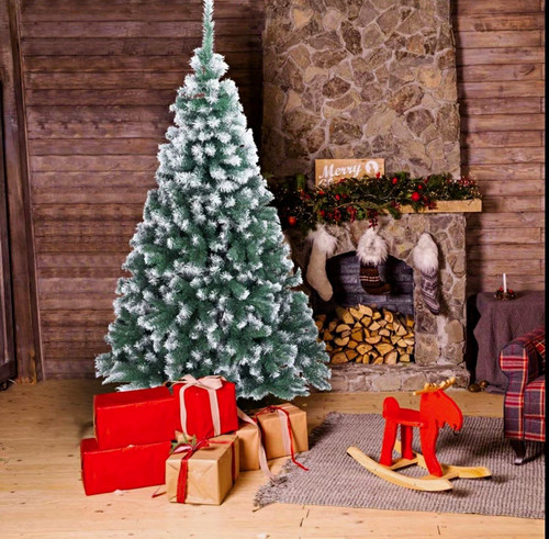 Artificial flocked christmas - artificial,