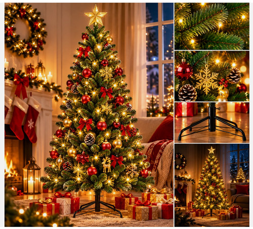 Christmas tree with - christmas,