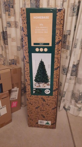 Christmas tree 7ft artificial - tree,