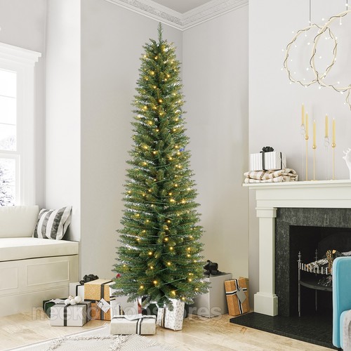 Slim pencil christmas - christmas, tree