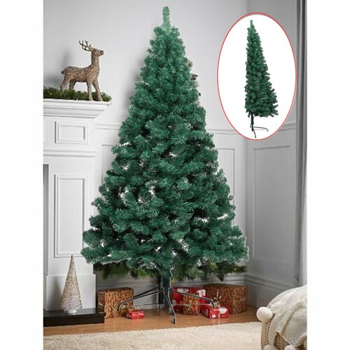 Artificial half christmas tree - artificial,