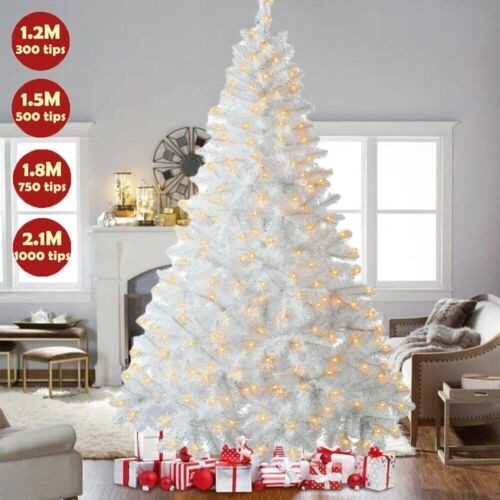 7ft white christmas tree - white,