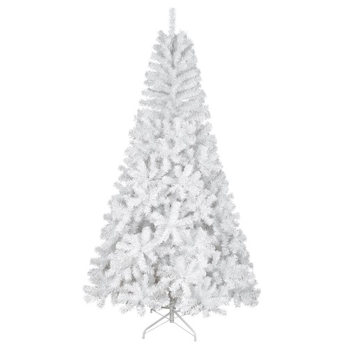 7ft white artificial christmas - artificial,
